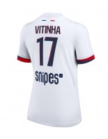 Paris Saint-Germain Vitinha #17 Vieraspaita Naisten 2025-26 Lyhythihainen